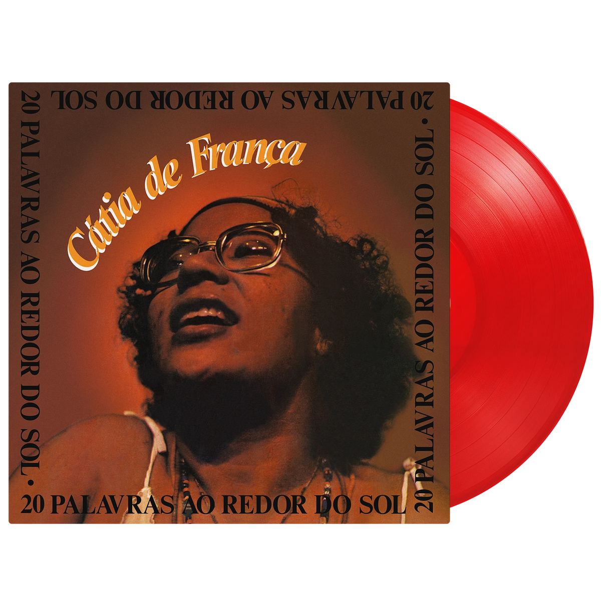 CATIA DE FRANCA - 20 PALAVRAS AO REDOR DO SOL (TRANSLUCENT RED VINYL)