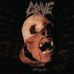 GRAVE - HATING LIFE (MILKY CLEAR/BLACK SMOKE VINYL)