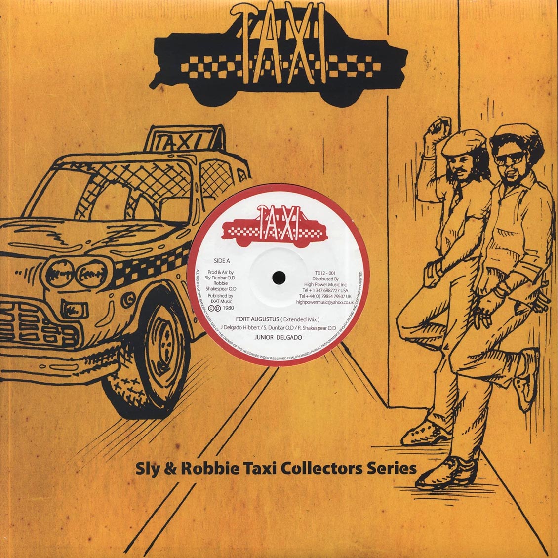 Jr. Delgado - Fort Augustus (Extended Mix) / Sly & Robbie, Revolutionaries - Fort Augustus Dub; Sly & Robbie, Revolutionaries - Escape Prisoners Dub