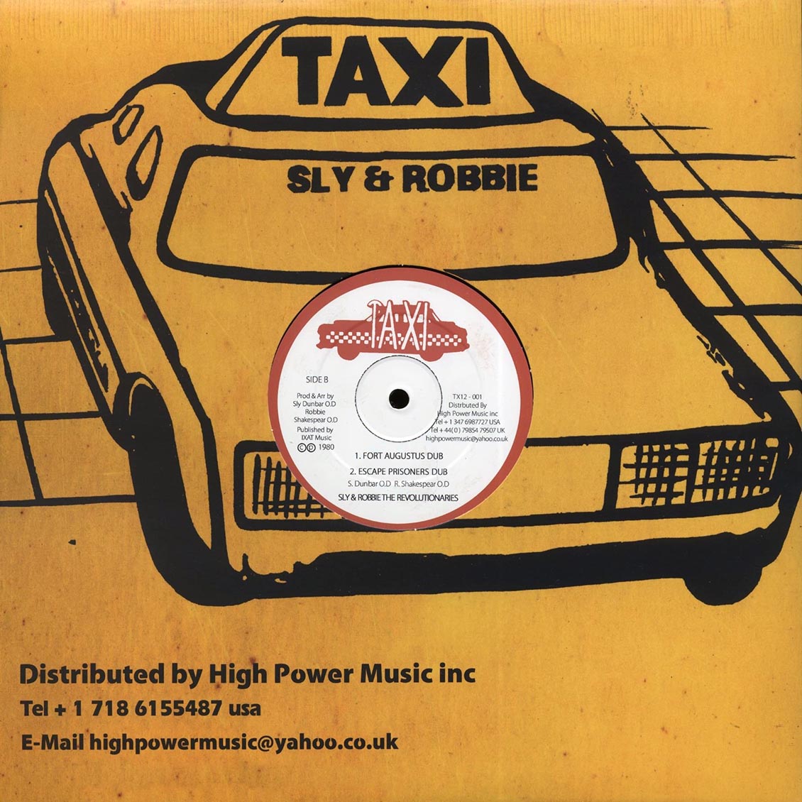 Jr. Delgado - Fort Augustus (Extended Mix) / Sly & Robbie, Revolutionaries - Fort Augustus Dub; Sly & Robbie, Revolutionaries - Escape Prisoners Dub