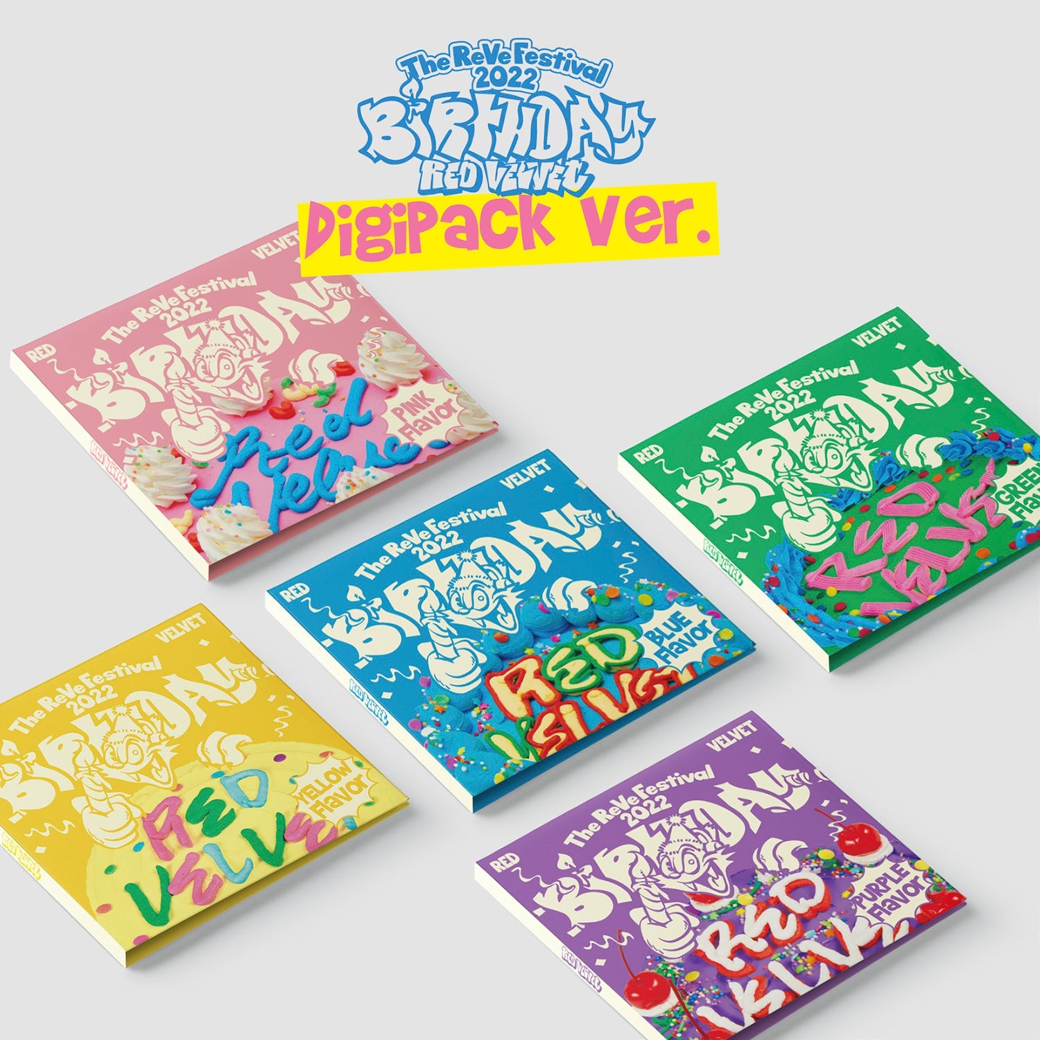 RED VELVET - REVE FESTIVAL 2022 : BIRTHDAY (DIGIPACK VERSION)