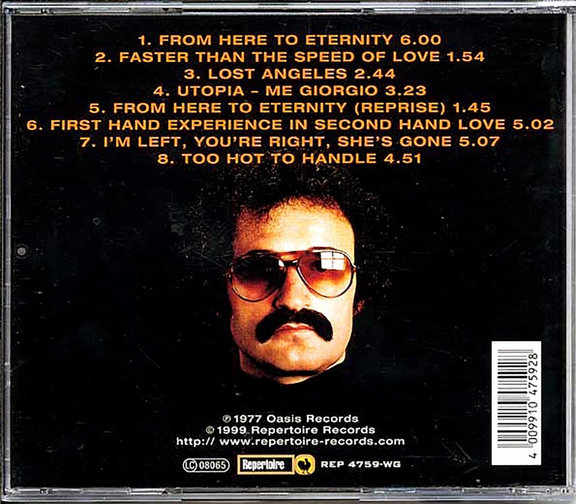 Giorgio Moroder - From Here To Eternity