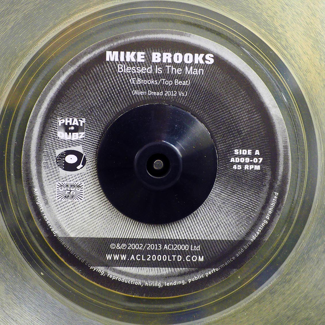 Mike Brooks - Blessed Is The Man / Dennis Alcapone, Earl Sixteen - Serious World (clear vinyl)
