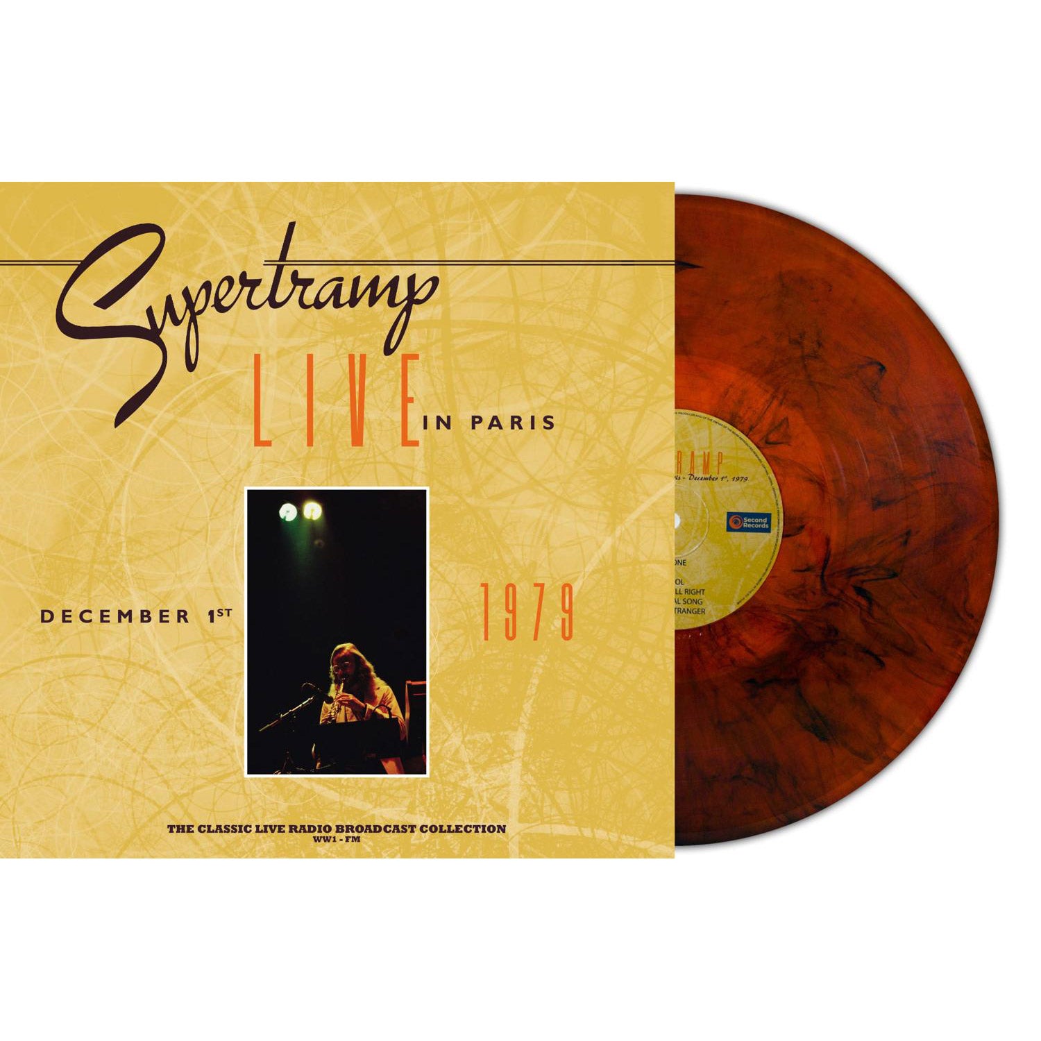 Supertramp – Live in Paris 1979 (Red Marble Vinyl)