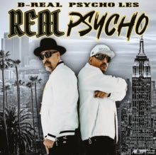 B-real & Psycho Les - Real Psycho (limited/2lp/Clear W/ Black, White, & Yellow Splatter Vinyl)
