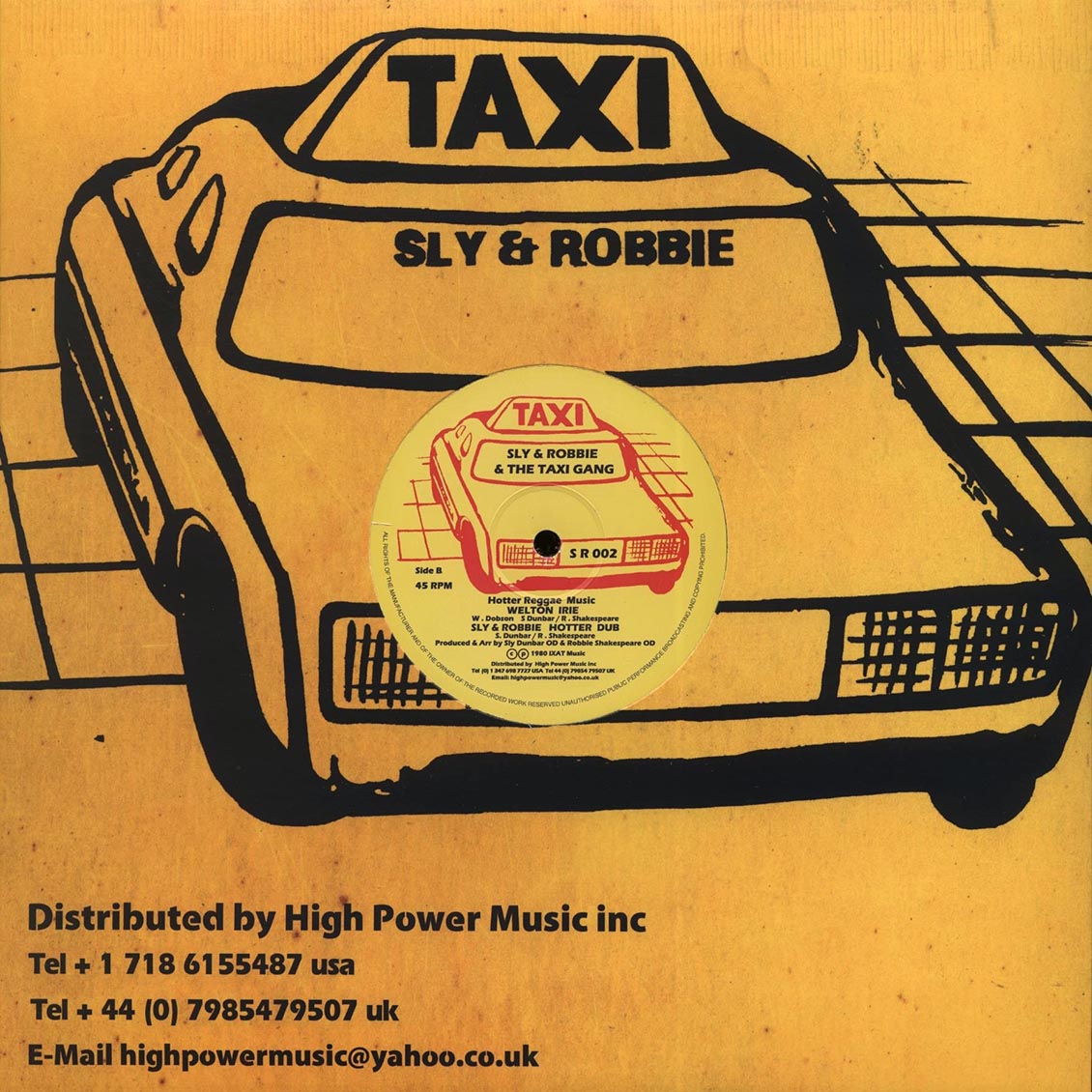 Tamlins - Baltimore; Sly & Robbie - Sly & Robbie In Dub / Welton Irie - Hotter Reggae Music; Sly & Robbie - Hotter Dub (rhythm: "Baltimore")