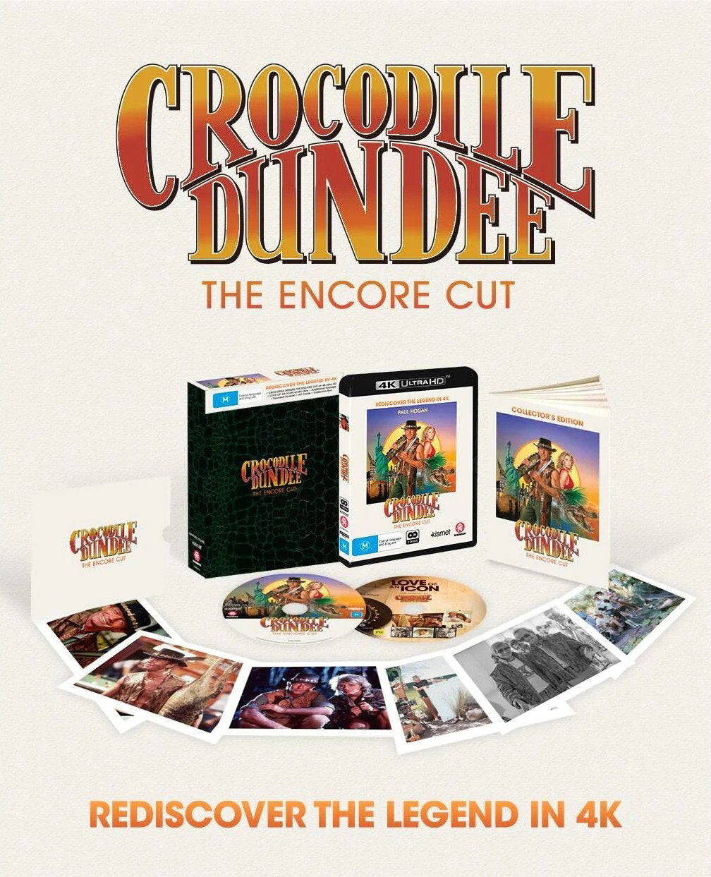 CROCODILE DUNDEE: THE ENCORE CUT (COLLECTORS EDITION) (4K UHD) - CROCODILE DUNDEE: THE ENCORE CUT (COLLECTORS EDITION) (4K UHD)