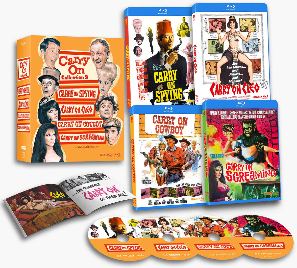 CARRY ON. FILM COLLECTION 3 - CARRY ON. FILM COLLECTION 3