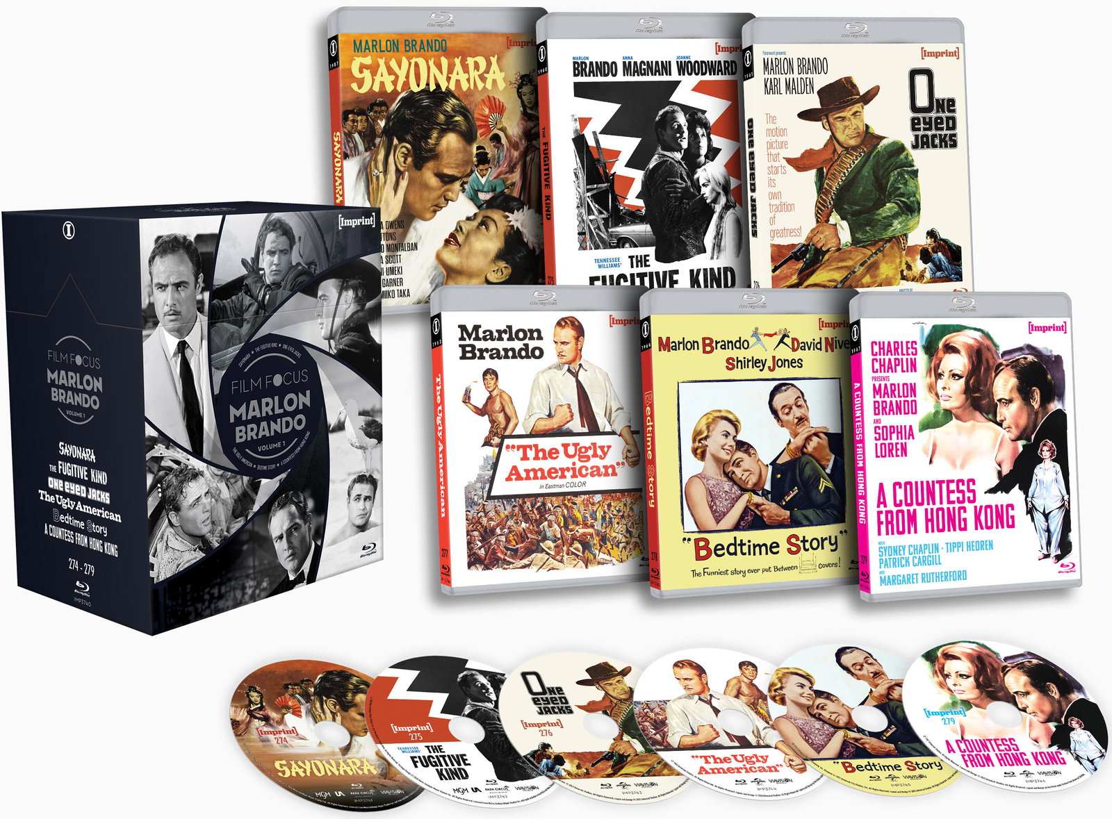 FILM FOCUS: MARLON BRANDO - VOLUME ONE (1957 - 1967) - FILM FOCUS: MARLON BRANDO - VOLUME ONE (1957 - 1967)