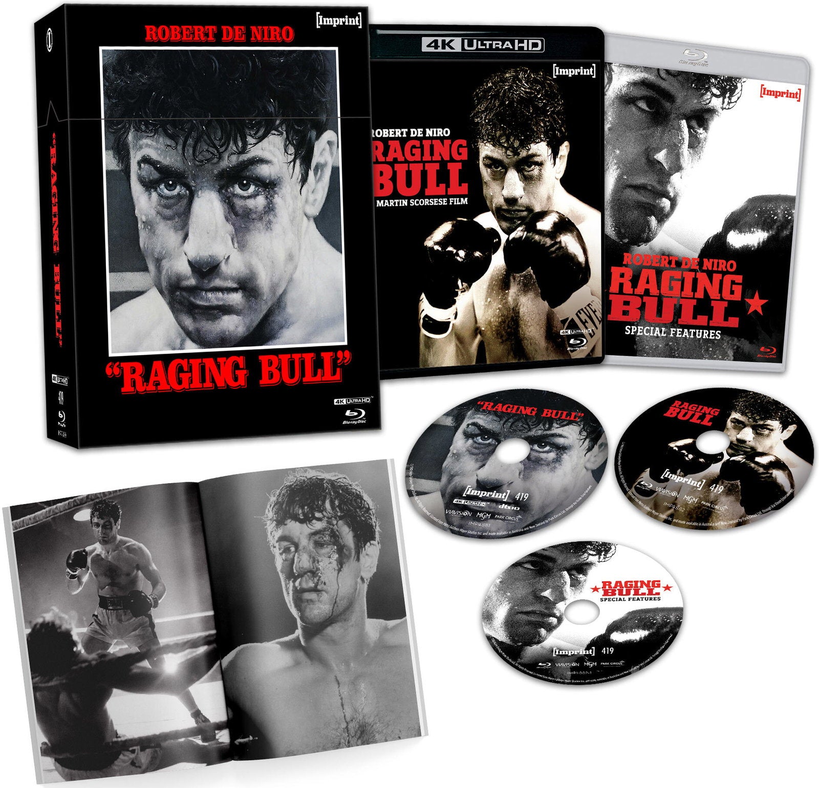 RAGING BULL (1980) (4K UHD/BLU-RAY) - RAGING BULL (1980) (4K UHD/BLU-RAY)