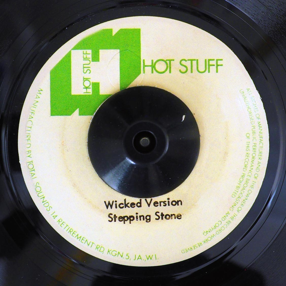 Hopeton Junior - Whip Down The Wicked Man / Stepping Stone - Wicked Version