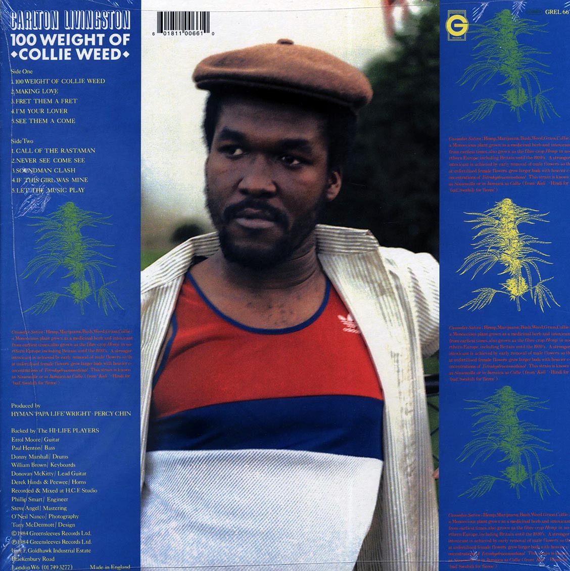 Carlton Livingston - 100 Weight Of Collie Weed