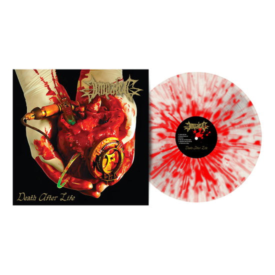 IMPALED - DEATH AFTER LIFE (RE-ISSUE) (CLEAR/BLOODRED SPLATTER VINYL)