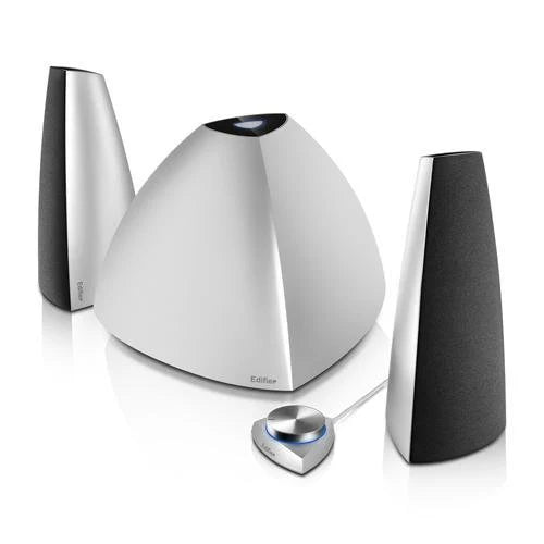 Edifier - E3350BT (Prisma) - 2.1 Multimedia Speaker System with Bluetooth (Silver)