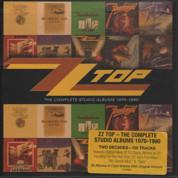 ZZ TOP - COMPLETE STUDIO ALBUMS