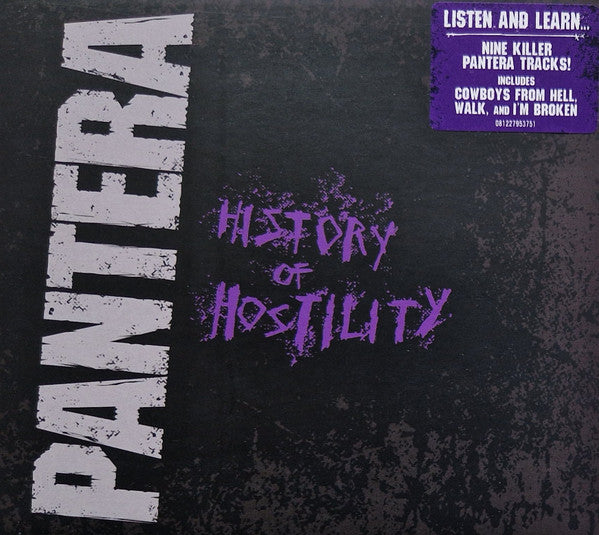 PANTERA - HISTORY OF HOSTILITY