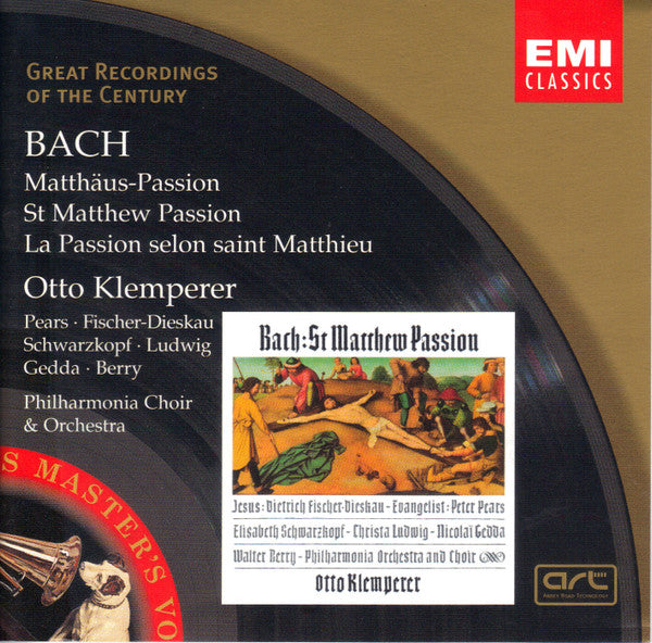 KLEMPERER,OTTO - BACH: ST. MATTHEW'S PASSION