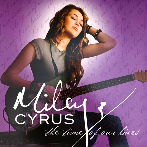 CYRUS MILEY - TIME OF OUR LIVES (WHITE/PURPLE SPLATTER VINYL/EP)