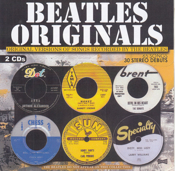 VARIOUS ARTISTS - ORIGINAL VERSIONS OF SONGS RECORDED BY THE BEATLES (2CD)