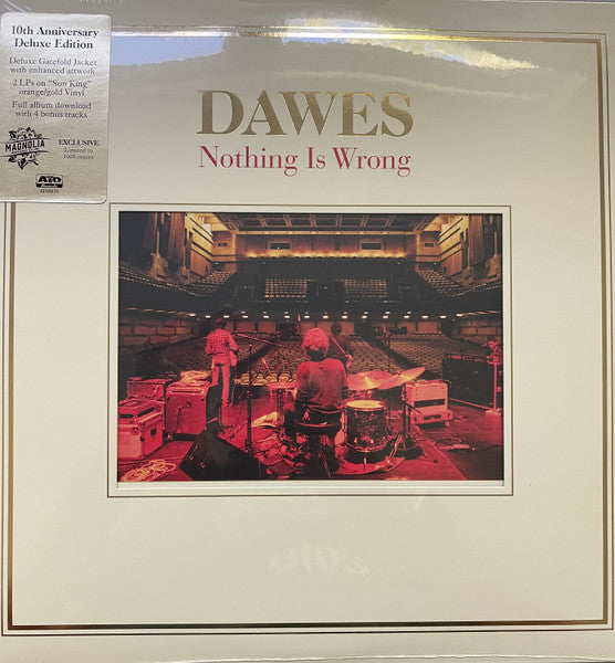 DAWES - NOTHING IS WRONG (10TH ANNIVERSARY DELUXE EDITION/GOLD/SILVER/BLACK SWIRL VINYL)