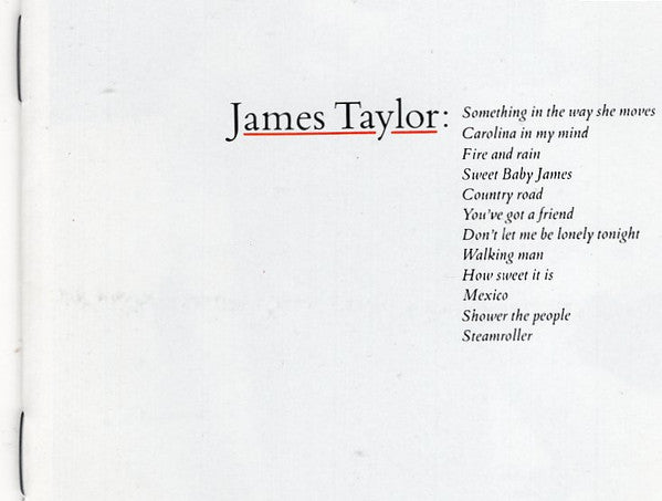 TAYLOR JAMES - GREATEST HITS