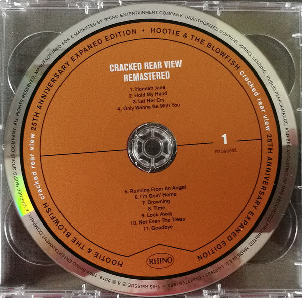 HOOTIE & THE BLOWFISH - CRACKED REAR VIEW (25TH ANNIVERSARY EXPANDED EDITION) (2CD)