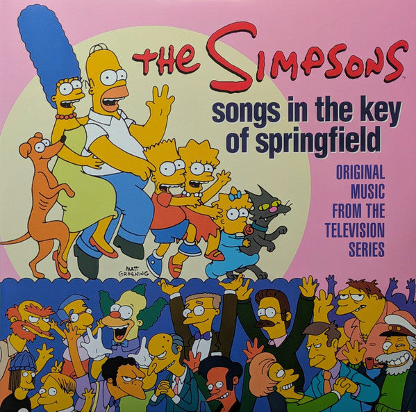 SIMPSONS - SONGS IN THE KEY OF SPRINGFIELD (OST TELEVISION SERIES) (2LP/CANARY YELLOW/BABY PINK VINYL)