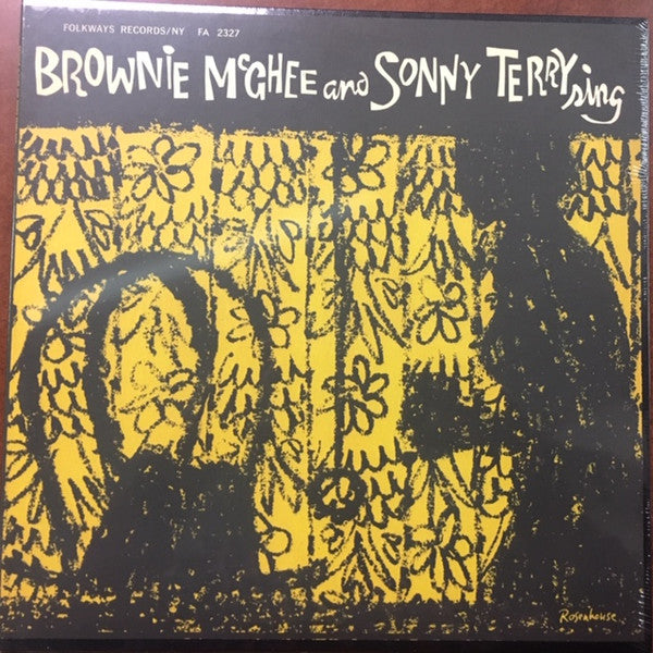 MCGHEE,BROWNIE & SONNY TERRY - BROWNIE MCGHEE AND SONNY TERRY SING