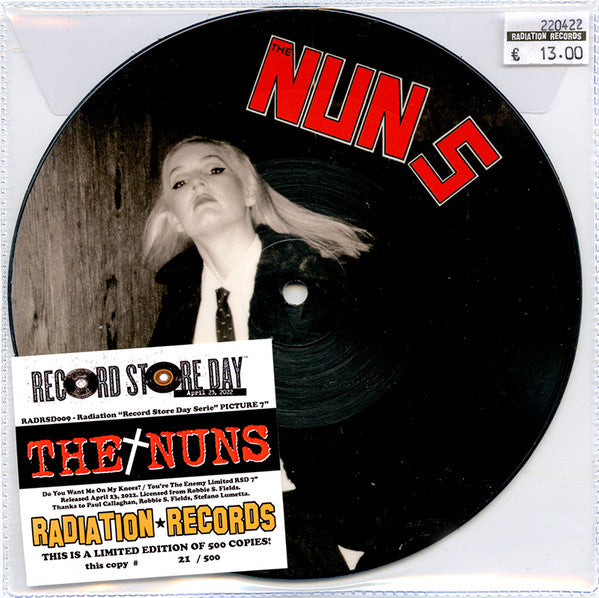 NUNS - YOU RE THE ENEMY / DO YOU WANT ME ON MY KNEES?