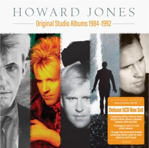 JONES,HOWARD - ORIGINAL STUDIO ALBUMS 1984-1992 (5CD)