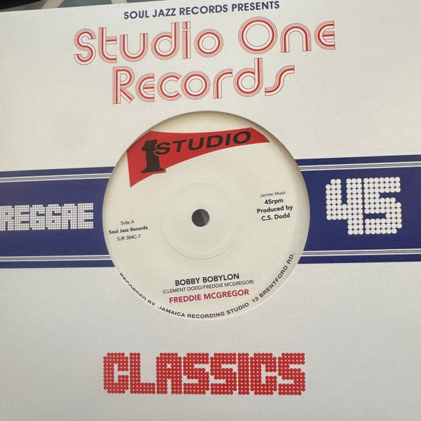 MCGREGOR,FREDDIE & DUB SPECIALIST - BOBBY BOBYLON/HI FASHION DUB (WHITE VINYL)