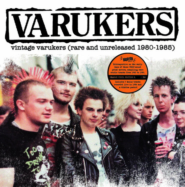 VARUKERS - VINTAGE VARUKERS (RARE & UNRELEASED 1980-1985)