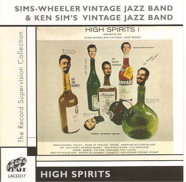 SIMS-WHEELER JAZZ BAND - HIGH SPIRITS