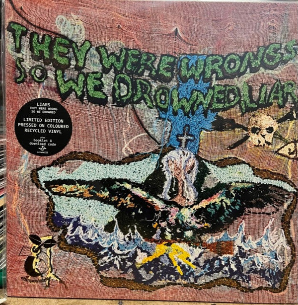LIARS - THEY WERE WRONG, SO WE DROWNED (LIMITED EDITION RECYCLED COLOR VINYL)