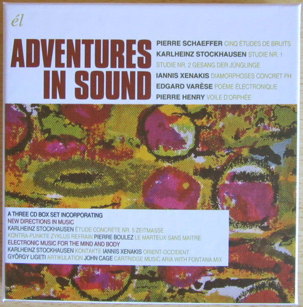 STOCKHAUSEN KARLHEINZ - ADVENTURES IN SOUND (3CD BOX)