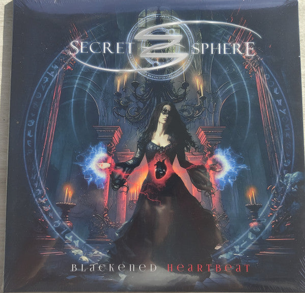 SECRET SPHERE - BLACKENED HEARTBEAT (BLUE VINYL)