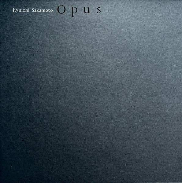 SAKAMOTO RYUICHI - OPUS (45RPM/4LP/180G)