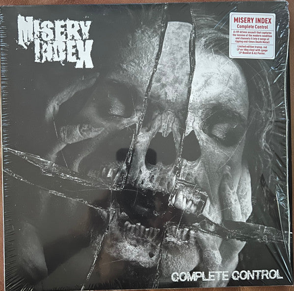 MISERY INDEX - COMPLETE CONTROL (TRANSPARENT RED VINYL)