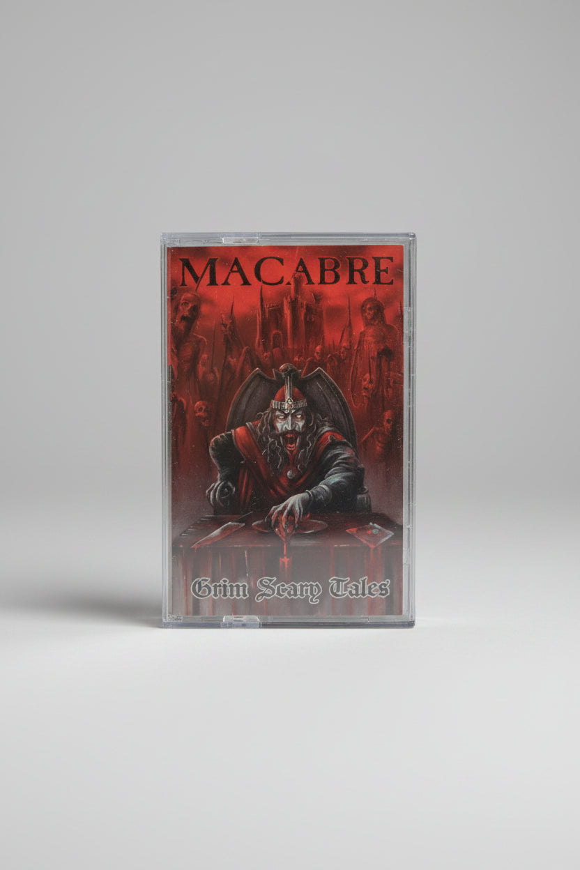 MACABRE - GRIM SCARY TALES (REMASTERED/RED CASSETTE)