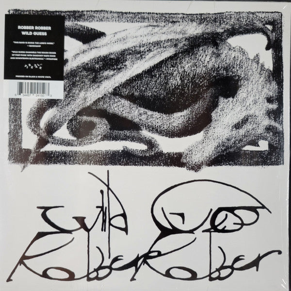 ROBBER ROBBER - WILD GUESS (WHITE & BLACK VINYL)