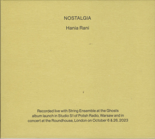 RANI,HANIA - NOSTALGIA