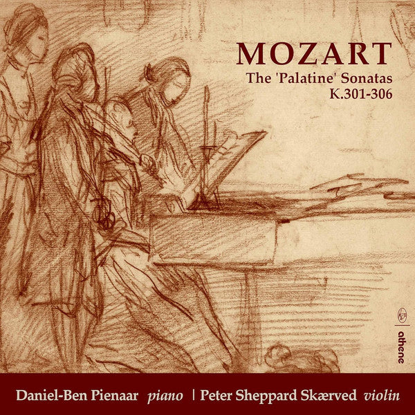 PIENAAR,DANIEL-BEN; PETER SHEPPARD SKAERVED - MOZART: THE PALATINE SONATAS, K. 301 - 306