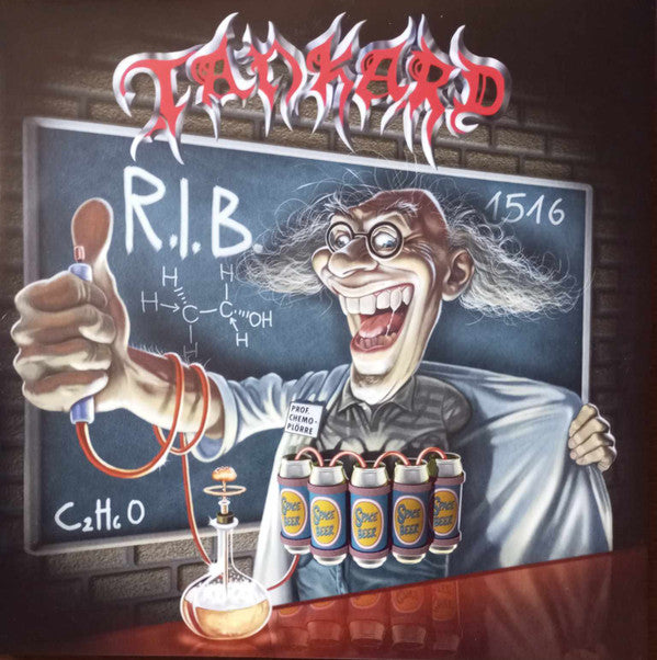 TANKARD - R.I.B. (RED/WHITE/BLACK SPLATTER VINYL)