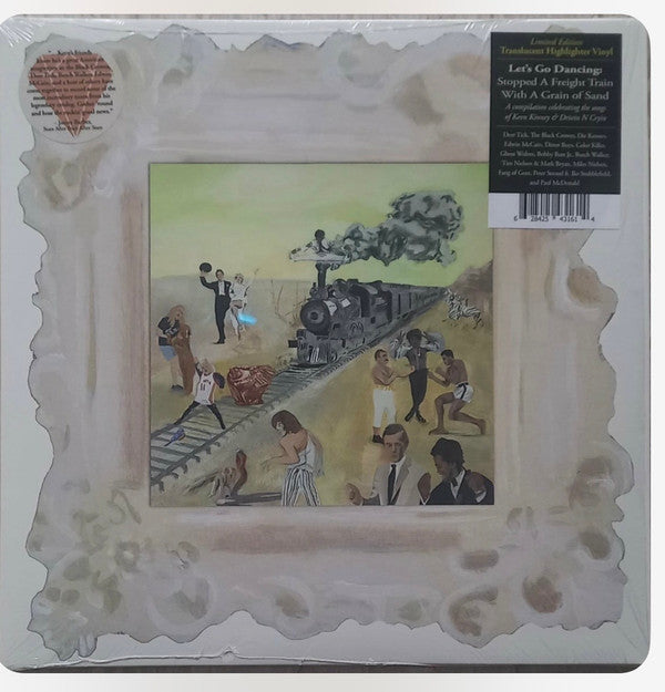 VARIOUS ARTISTS - LET'S GO DANCING: STOPPED A FREIGHT TRAIN W/ A GRAIN OF SAND (TRANSLUCENT HIGHLIGHTER YELLOW VINYL)