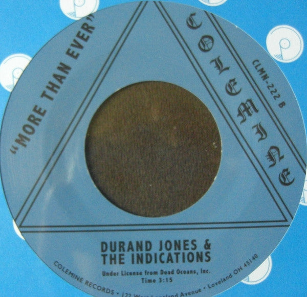 JONES,DURAND & THE INDICATIONS - RIDE OR DIE / MORE THAN EVER
