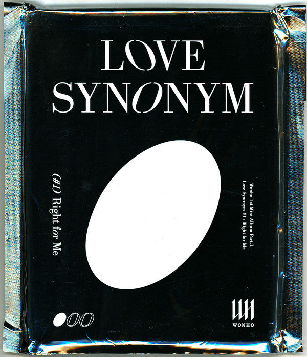 WONHO - LOVE SYNONYM #1. RIGHT FOR ME (1ST MINI ALBUM)