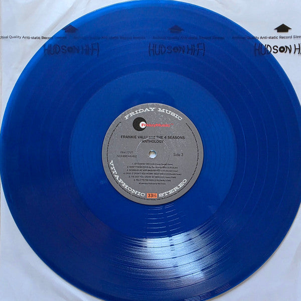 VALLI FRANKIE & THE 4 SEASONS - ANTHOLOGY - GREATEST HITS (CLEAR BLUE VINYL/LIMITED EDITION/2LP)