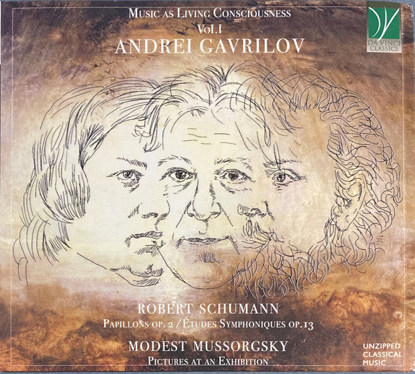 GAVRILOV,ANDREI - MUSIC AS LIVING CONSCIOUSNESS VOL. 1