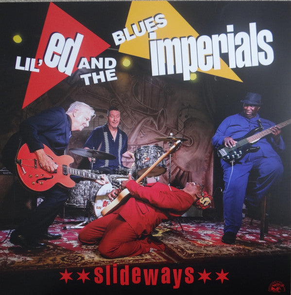 LIL ED & THE BLUES IMPERIALS - SLIDEWAYS (CLEAR RED VINYL)