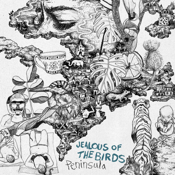 JEALOUS OF THE BIRDS - PENINSULA (SEA BLUE VINYL)